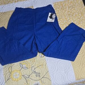 Jaclyn Smith Classic Royal Blue Pants